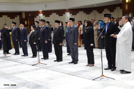 20140828 - Menkumham Lantik Pejabat Tinggi Madya dan Pratama IV